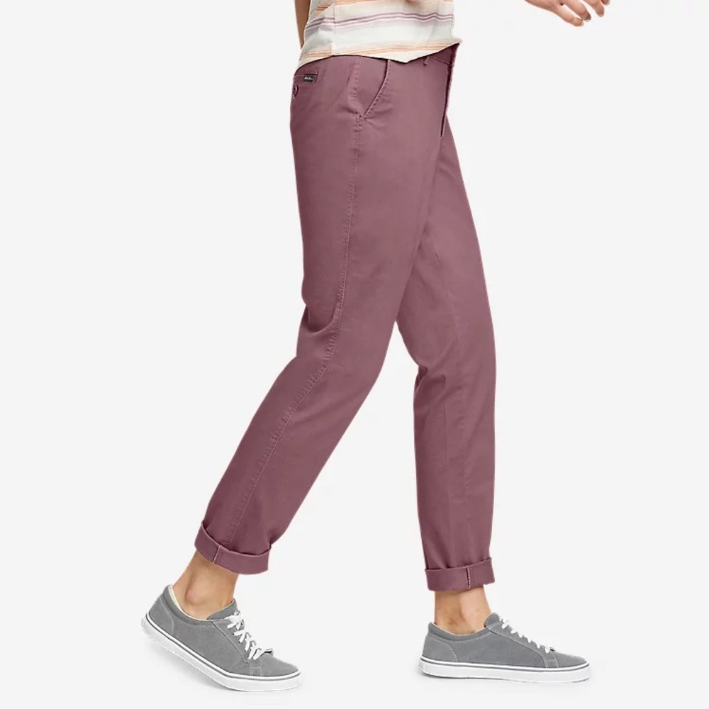 Eddie Bauer chino in dusty purple, excellent condition